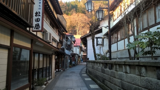 旅館の風景